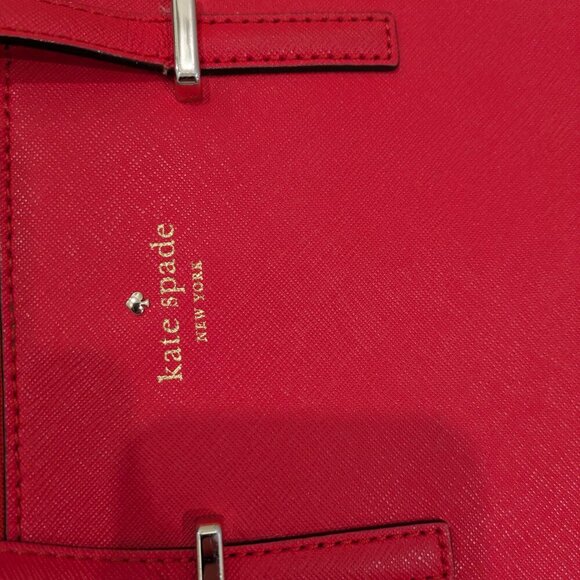 Kate Spade Red Handbag - Picture 9 of 9